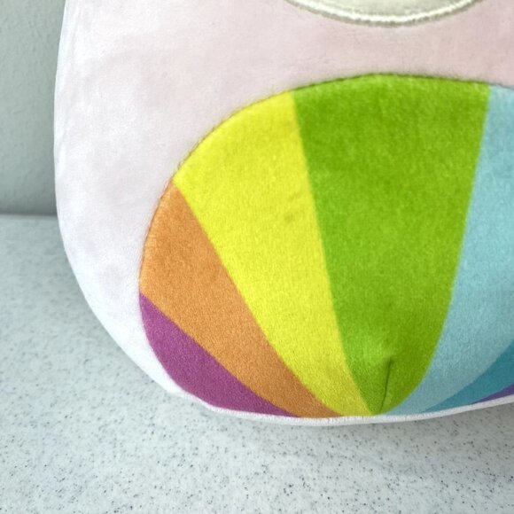 Squishmallows Amor the Unicorn Pink Rainbow Plush 8" - Picture 3 of 6